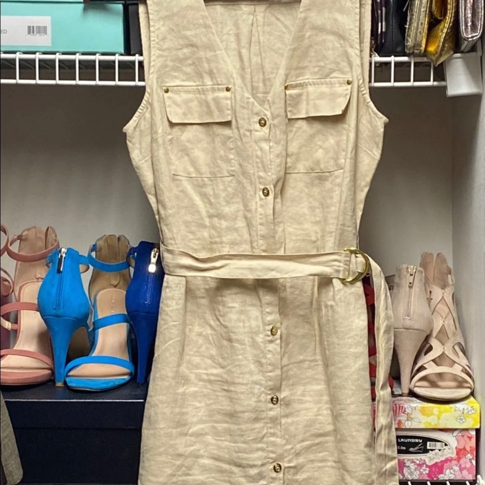 Beige Guess Dress